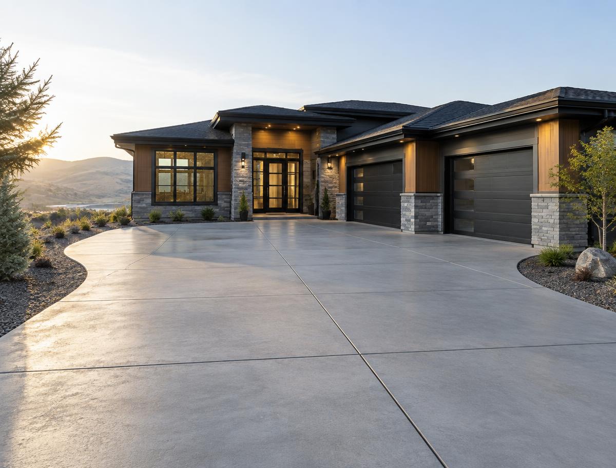 Concrete Driveways example