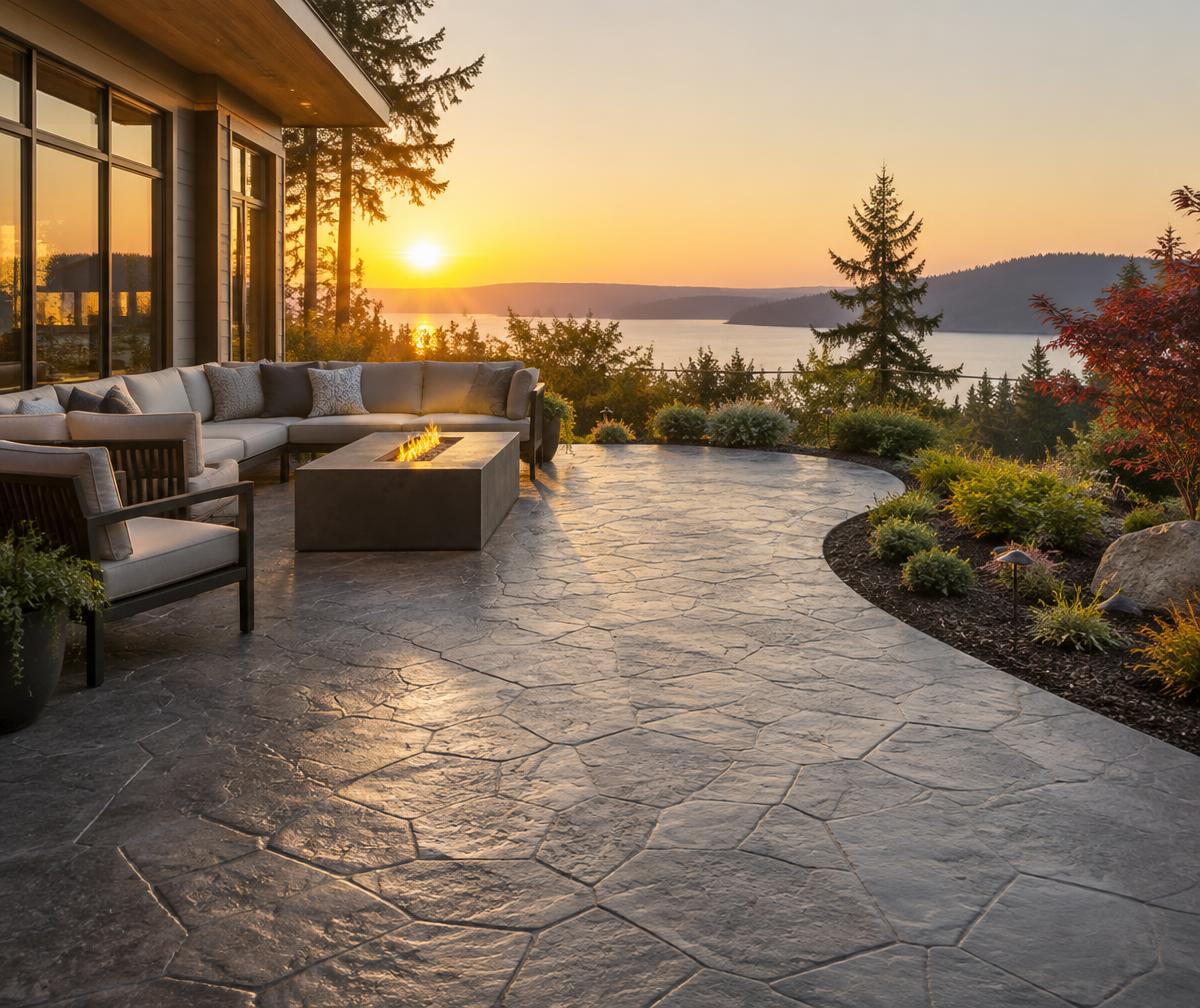 Concrete Patios example